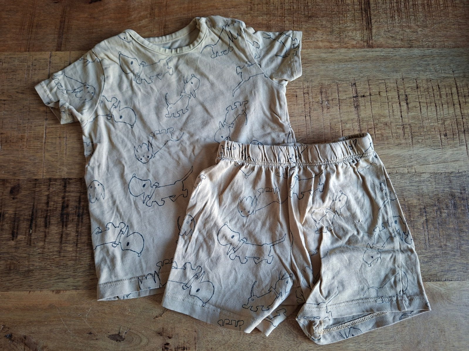 Hema Takkie zomer pyjama, Ophalen, Nacht- of Onderkleding, Gebruikt, Jongetje of Meisje