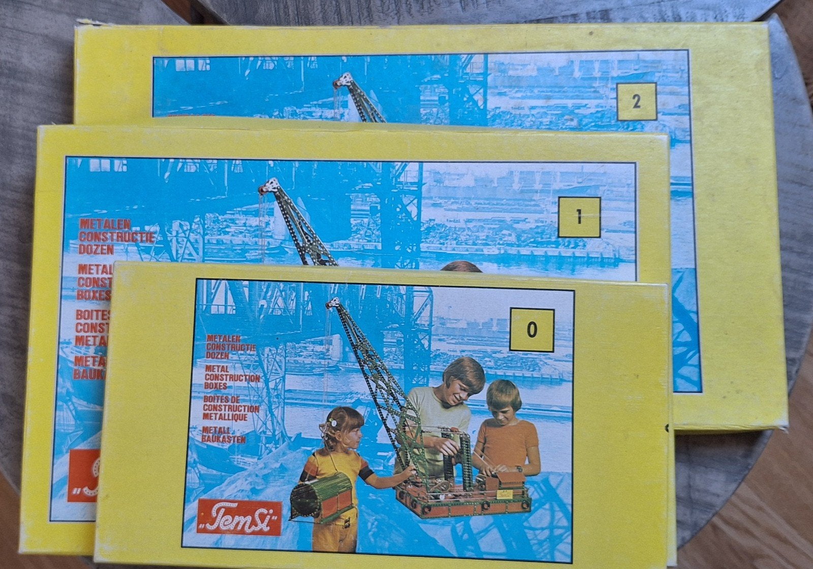 Temsi metalen constructiebouw (Meccano-achtig) jaren '60, Ophalen, Gebruikt, Overige merken