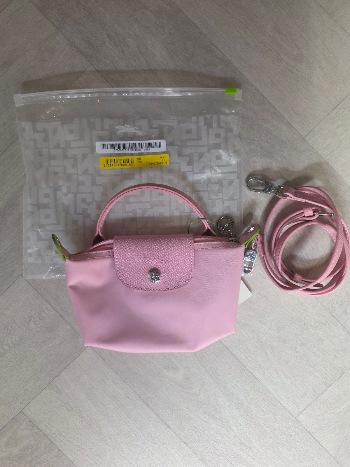 Longchamp le pliage mini, Ophalen of Verzenden, Nieuw, Handtas
