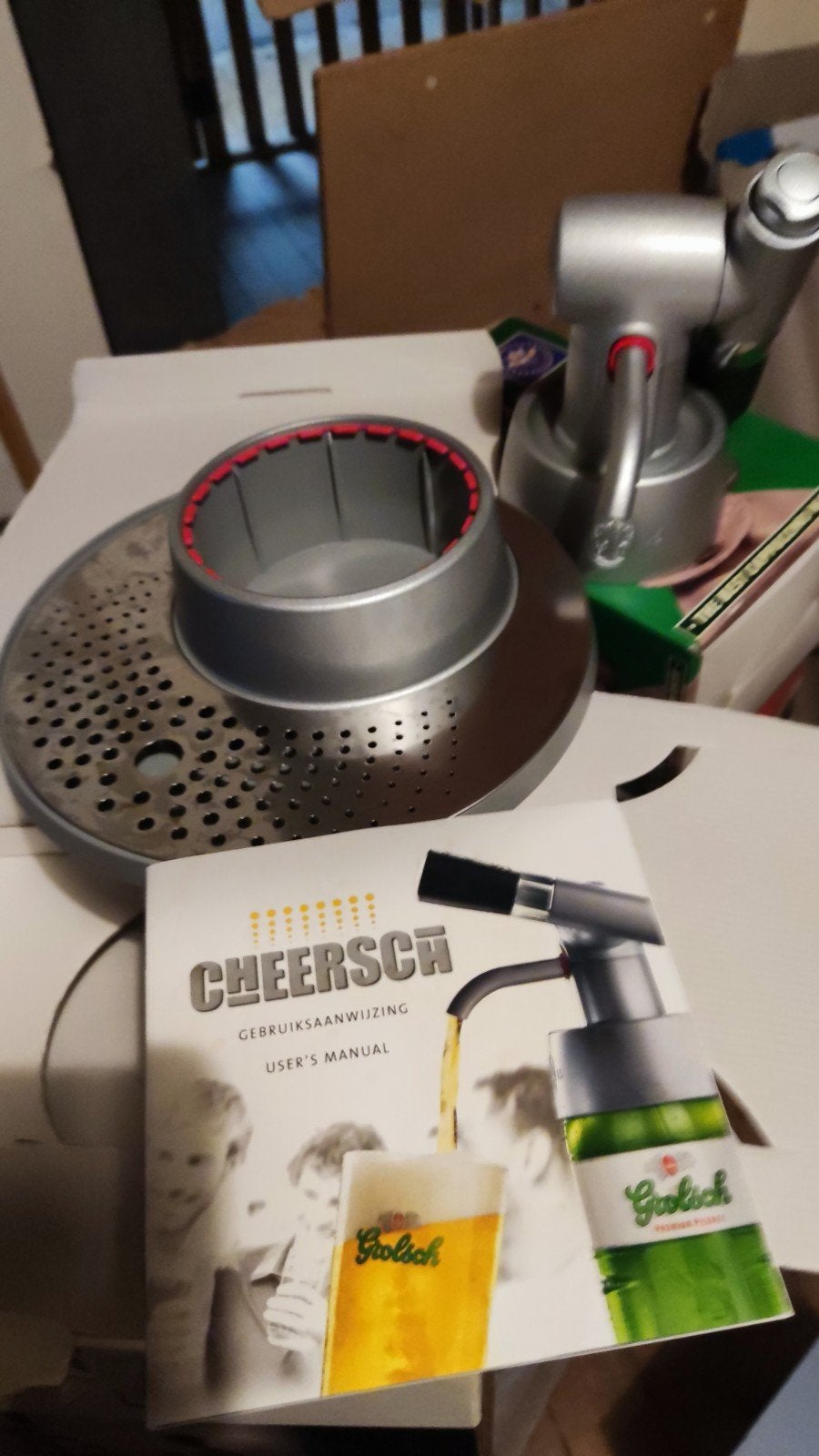 Cheersch Grolsch thuistap - Zo goed als nieuw, Ophalen, Zo goed als nieuw, Overige merken