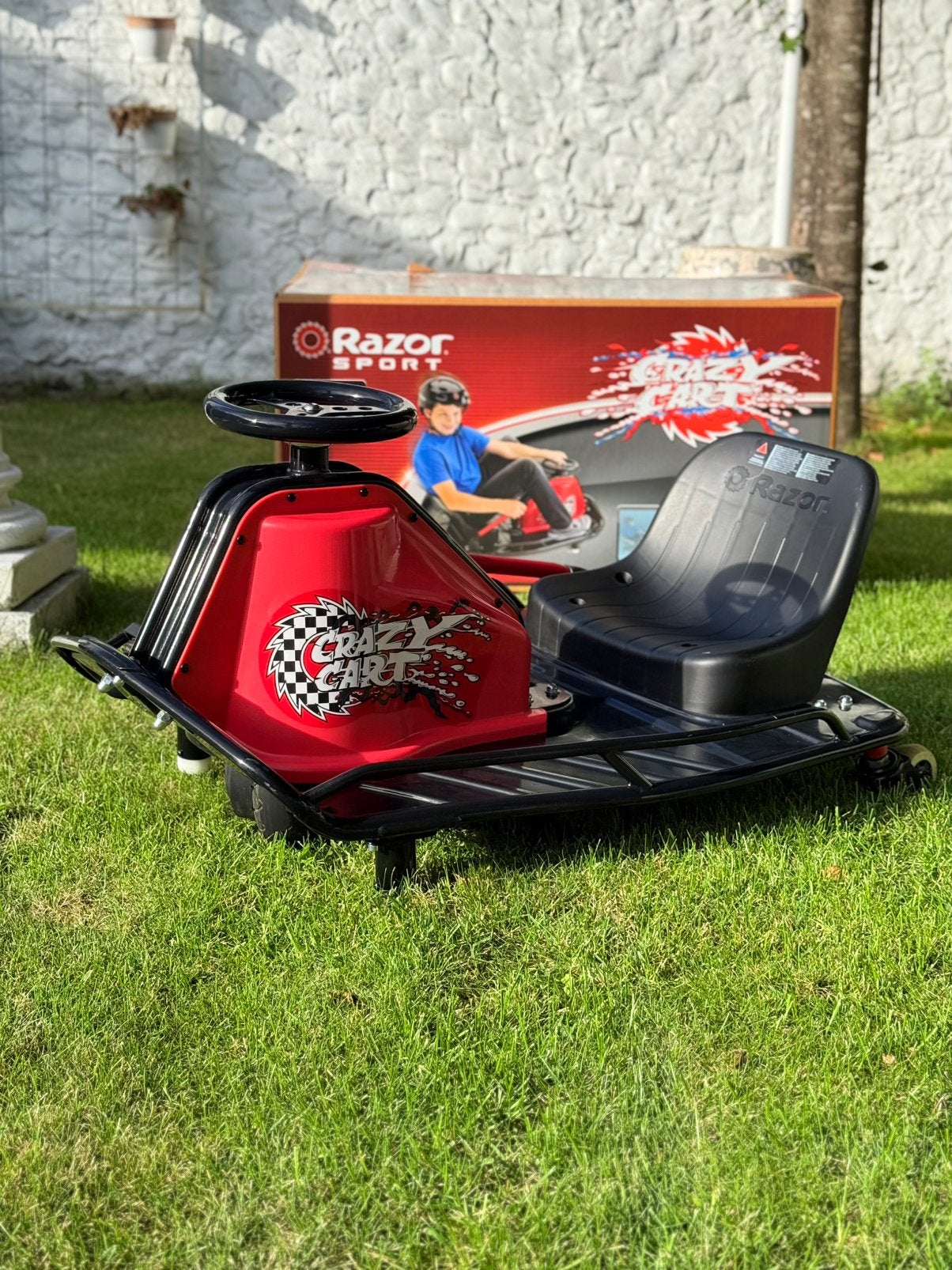 Razor Crazy Cart elektrische drift kart 19 km/u, Zo goed als nieuw