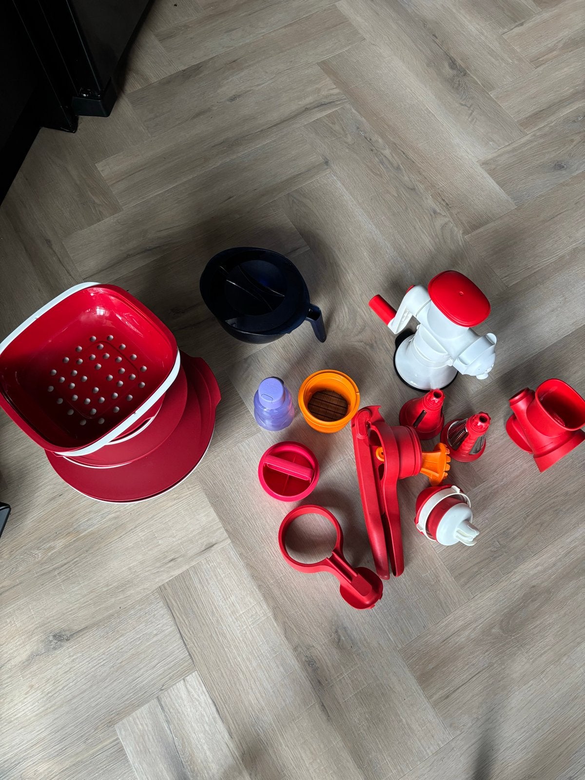 Diverse Tupperware Keukenhulpjes en Schalen, Ophalen, Gebruikt, Overige typen, Met deksel