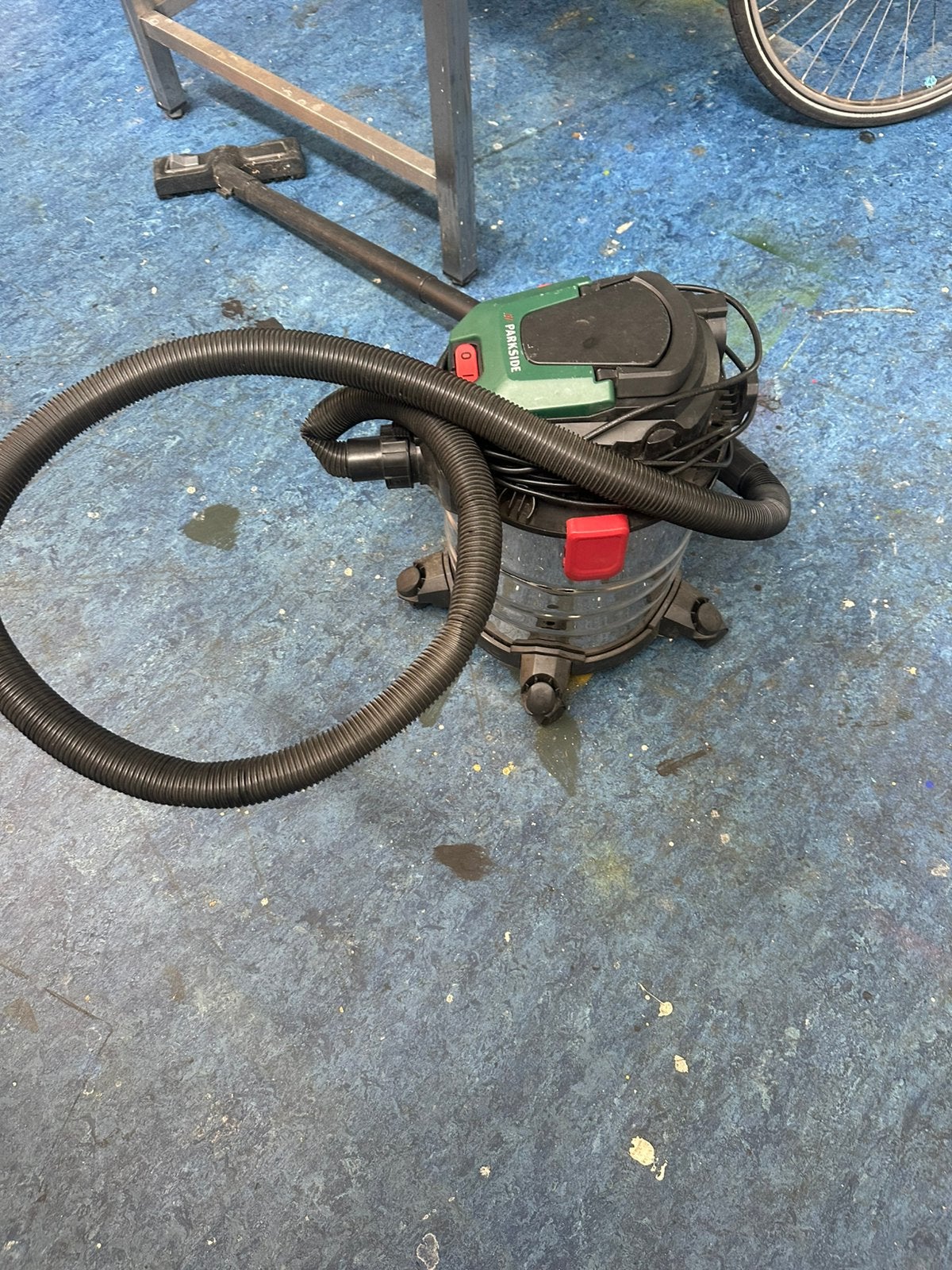 Parkside stofzuiger, Ophalen of Verzenden, Gebruikt, 1200 watt of meer, Overige typen