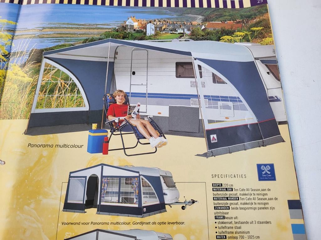 Dorema Luifel Panorama Multicolour mt 13, Caravans en Kamperen, Ophalen of Verzenden