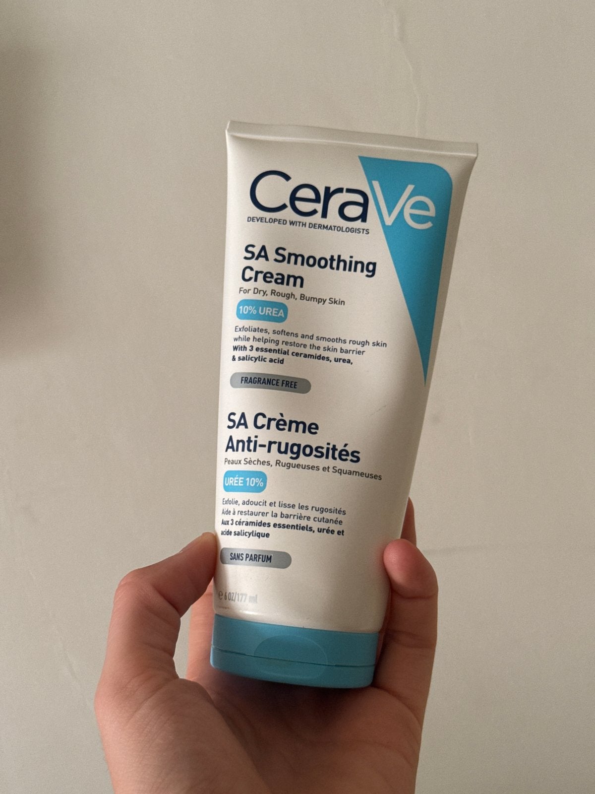 CeraVe SA Smoothing Cream - Zo goed als nieuw, Ophalen, Zo goed als nieuw, Bodylotion, Crème of Olie