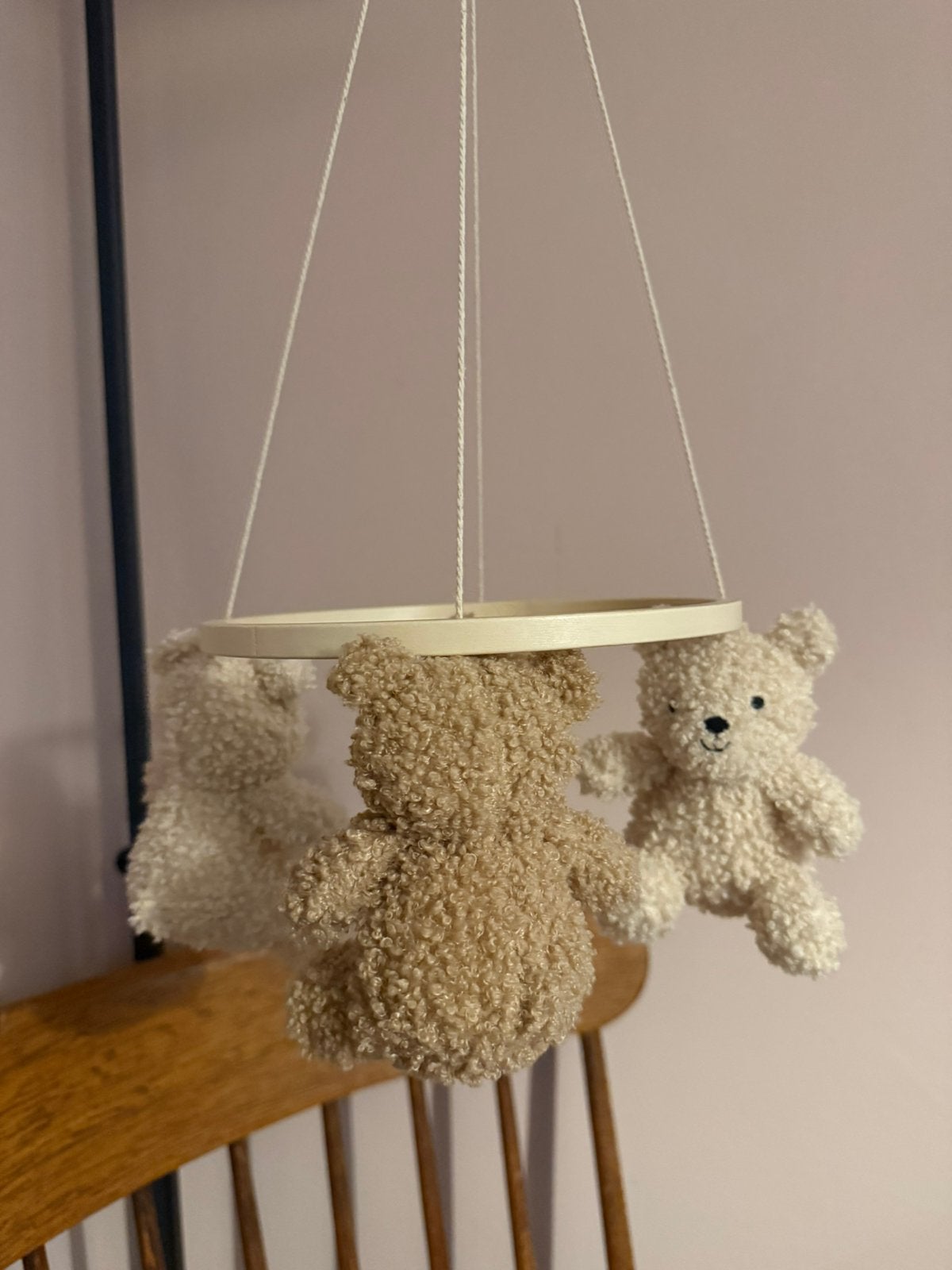 Jollein baby mobiel en muziek hanger, Kinderen en Baby's, Beige, Overige typen, Jollein, Ophalen of Verzenden