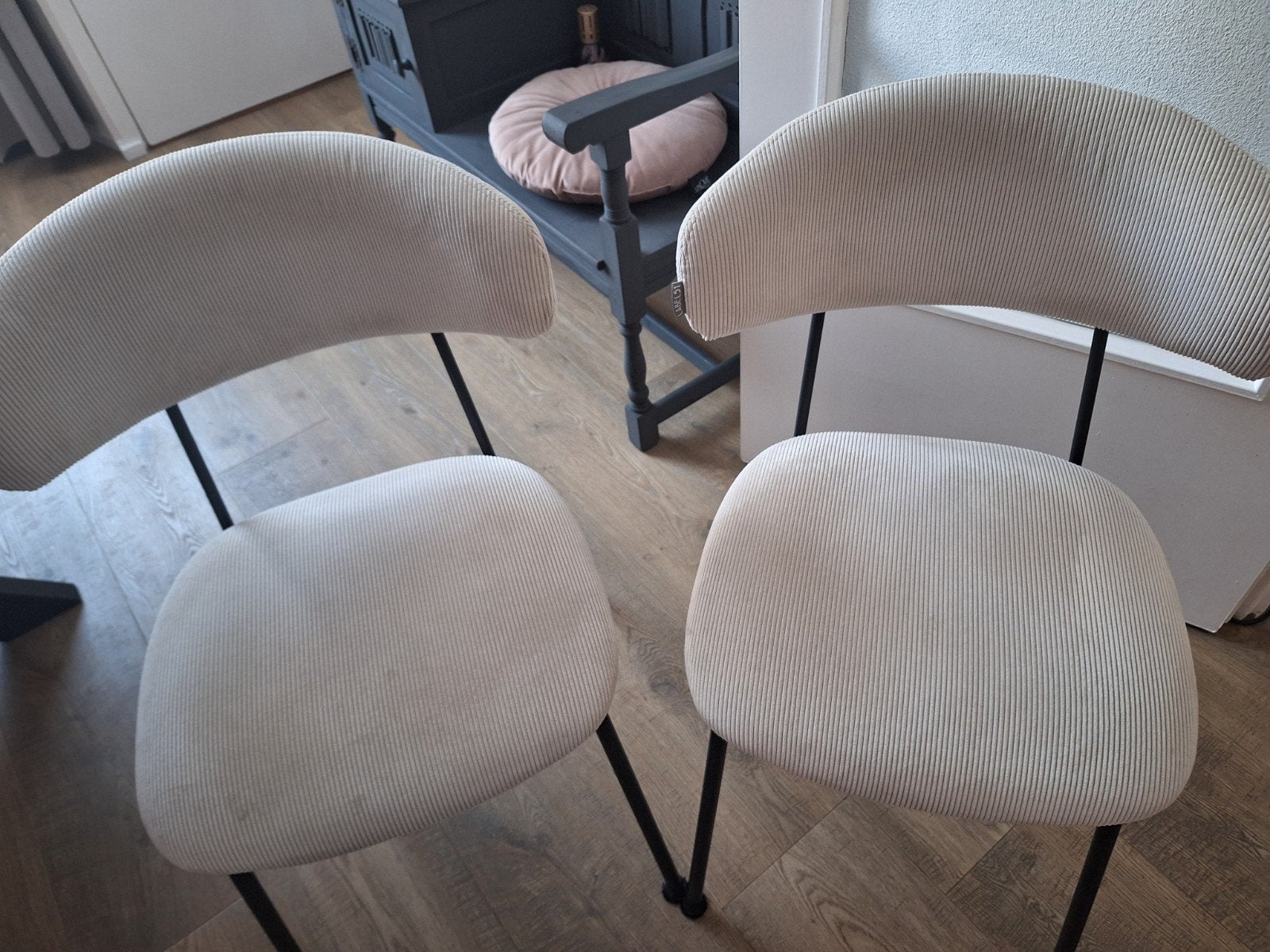 Eetkamerstoelen 4 stuks. Zack Label 51 zgan, Huis en Inrichting, Stoelen, Ophalen, Zo goed als nieuw, Vier