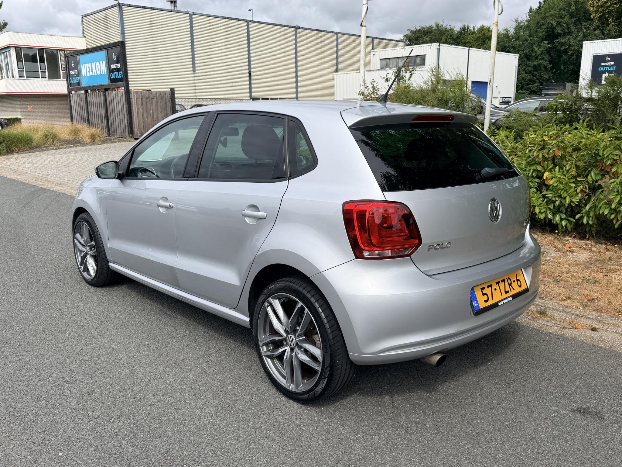 Volkswagen Polo 1.2 TSI Highline 105PK DSG•Navi, Euro 5, Zwart, 4 cilinders, Origineel Nederlands
