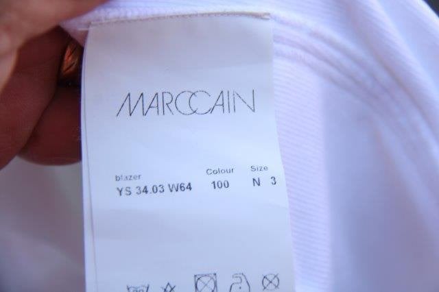 Jasje wit Marccain mt N3( M/38) Vaste prijs AANBIEDING, Maat 38/40 (M), Wit, Ophalen of Verzenden, Zo goed als nieuw