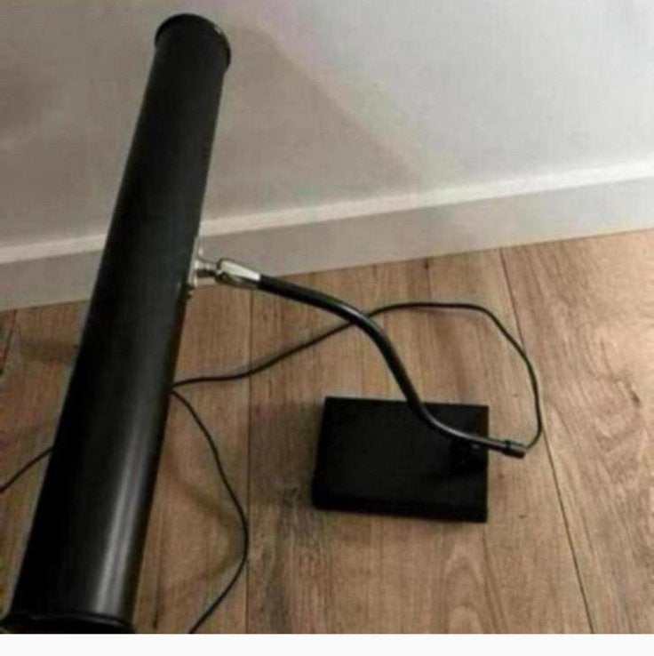 Vintage Anvia bureaulamp, Ophalen of Verzenden, Zo goed als nieuw, Metaal, Minder dan 50 cm