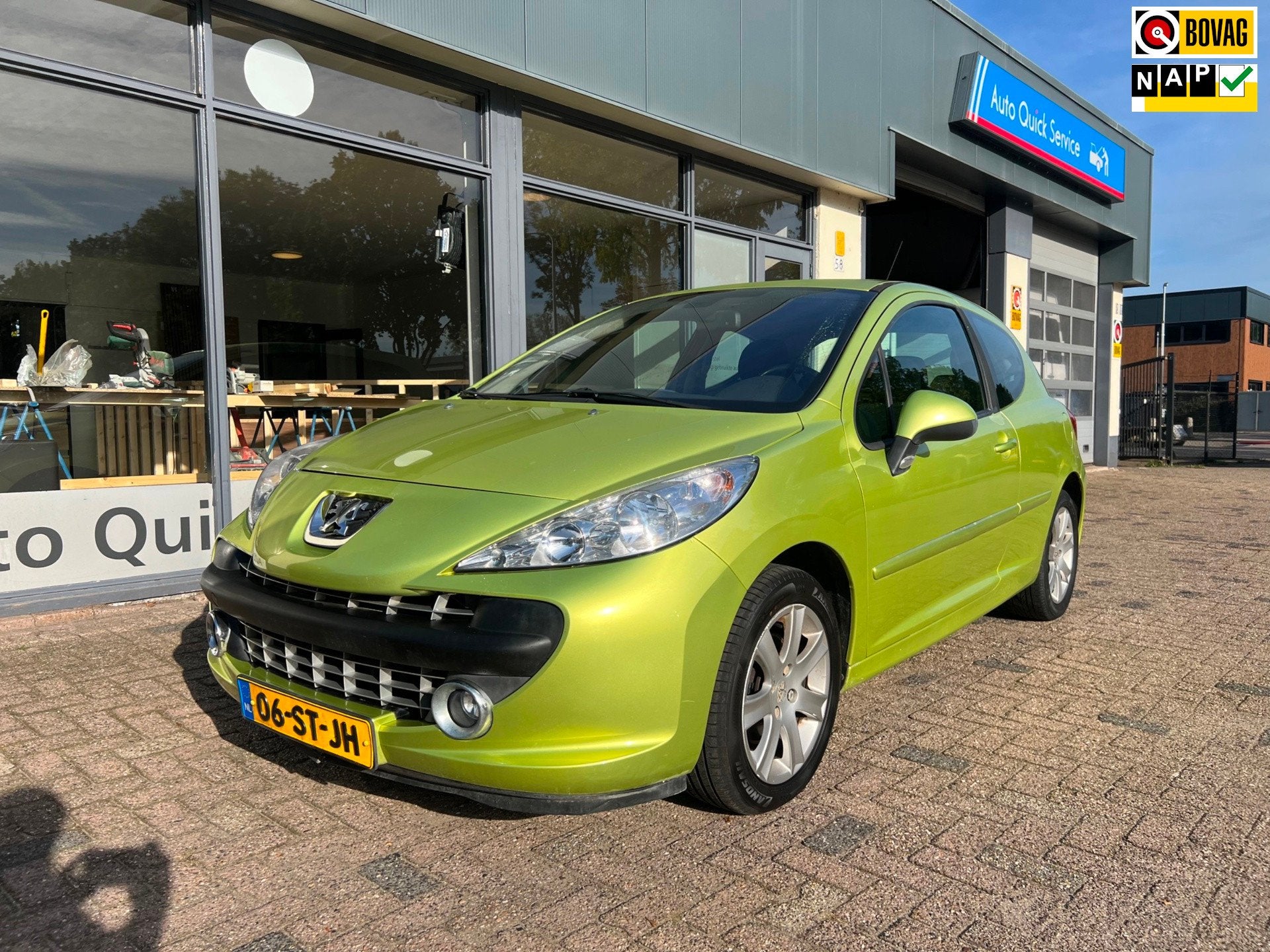 Peugeot 207 1.6-16V XS Pack, Voorwielaandrijving, Stof, Gebruikt, Zwart