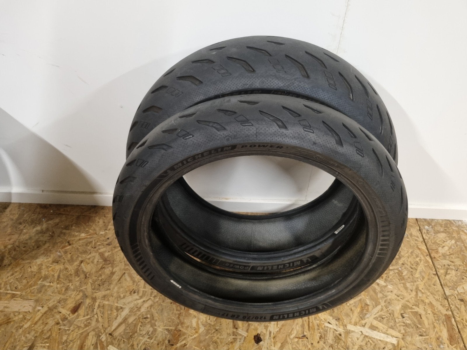 Michelin Pilot Power 5 190-50-17 & 120-70-17 Dot 2025, Ophalen of Verzenden, Gebruikt