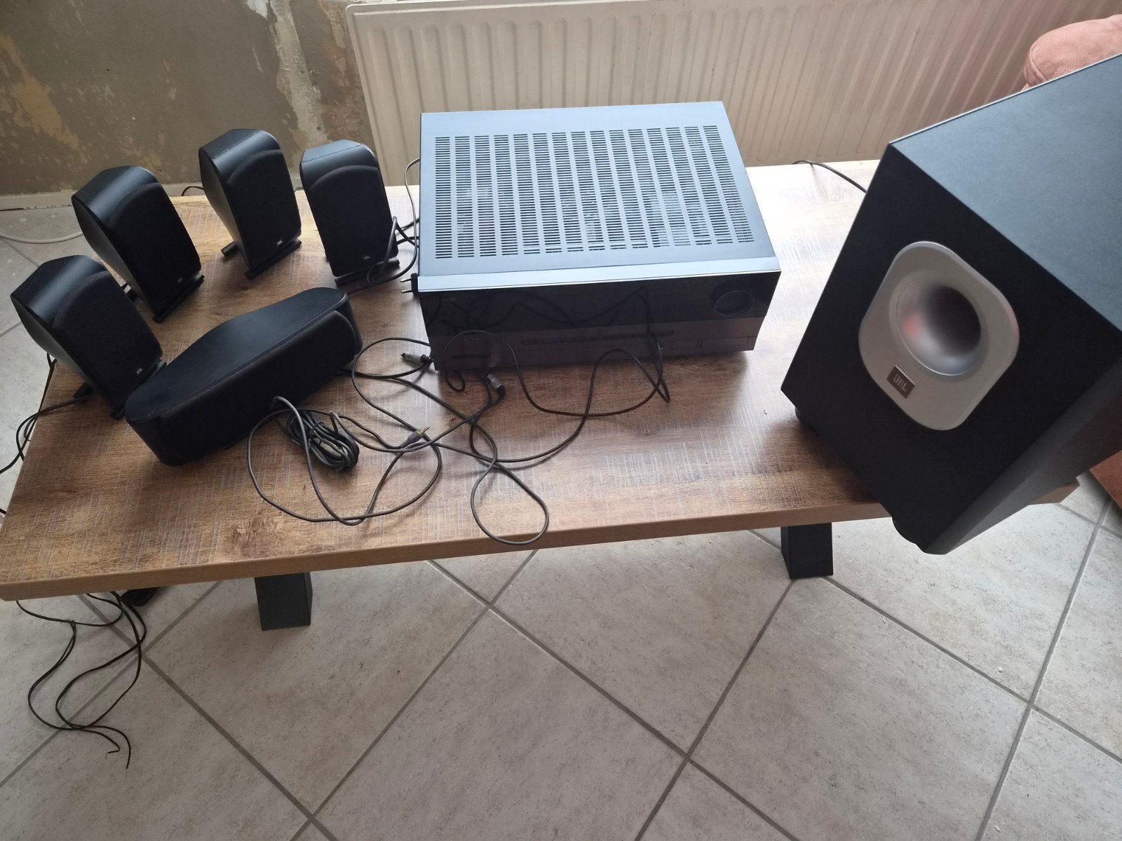 harman kardon avr139, 70 watt of meer, Zo goed als nieuw, 5.1-systeem, Dvd-speler