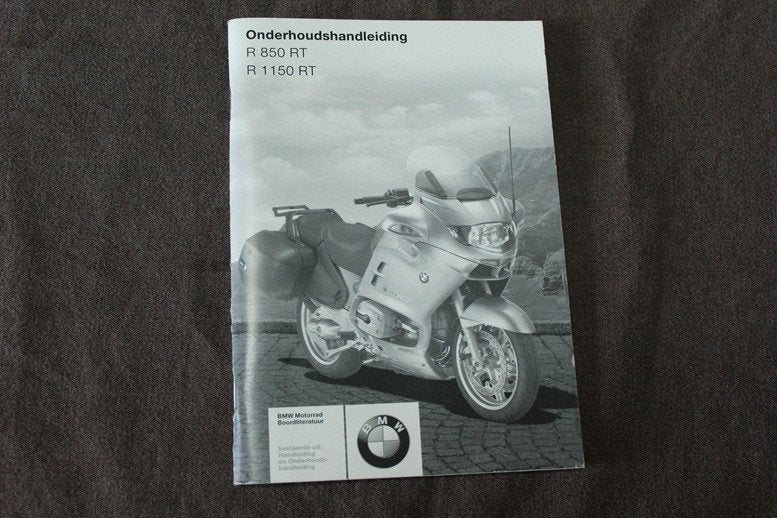 BMW R850 RT R1150 RT 2003 motorfiets onderhouds boekje, Motoren, Ophalen of Verzenden, BMW