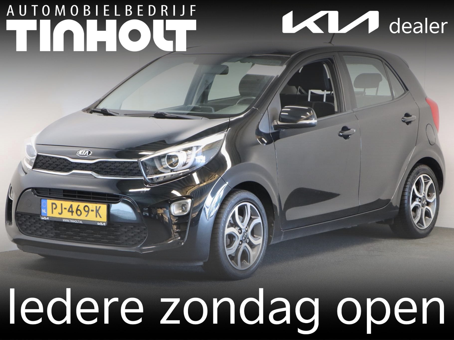 Kia Picanto 1.0 CVVT First Edition, Voorwielaandrijving, 12 maanden, Stof, Gebruikt