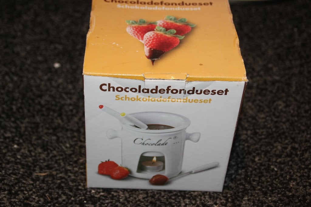 chocolade fondueset (nieuw), Overige typen, Ophalen of Verzenden, Nieuw