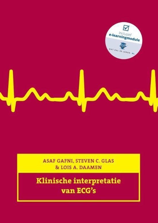 Klinische interpretatie van ECG's, Boeken, Studieboeken en Cursussen, Ophalen of Verzenden, Beta, Zo goed als nieuw, HBO