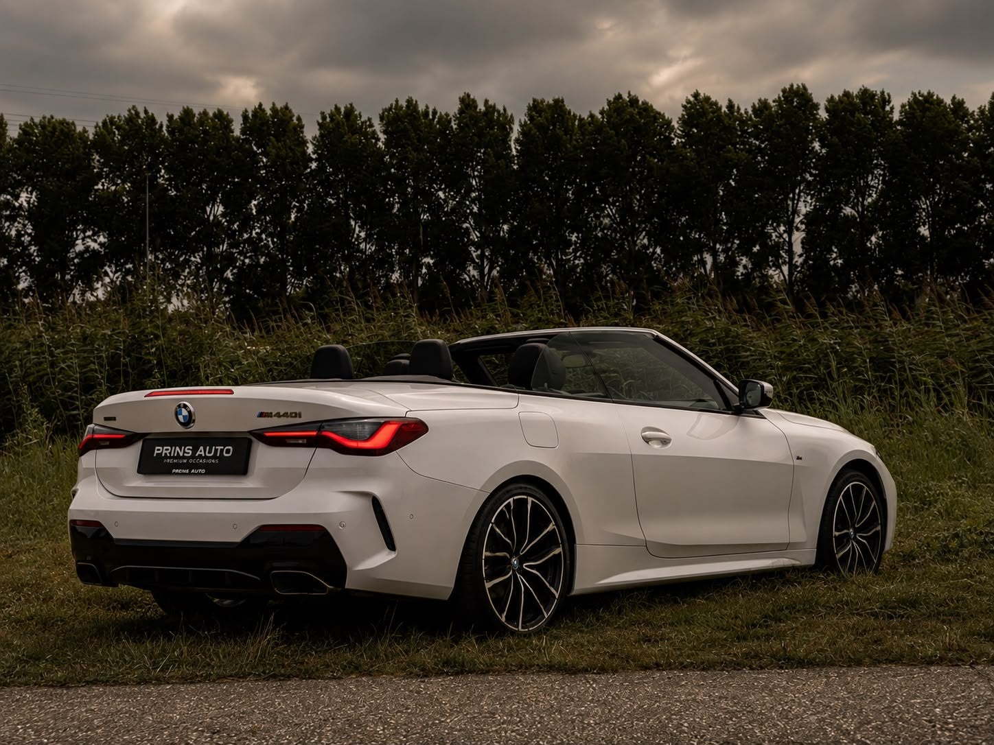 BMW 4 Serie Cabrio M440i xDrive High Executive |LASER|360 CA, 4-Serie, 4 stoelen, Wit, Leder