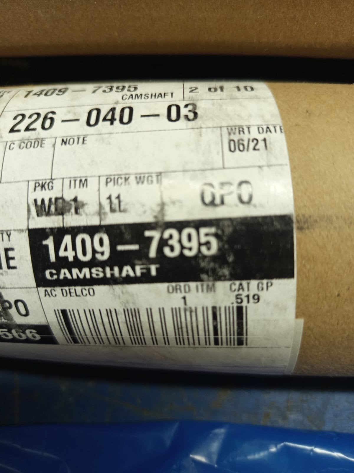 Chevrolet small Block roller nokkenas., Ophalen of Verzenden, Nieuw, Chevrolet