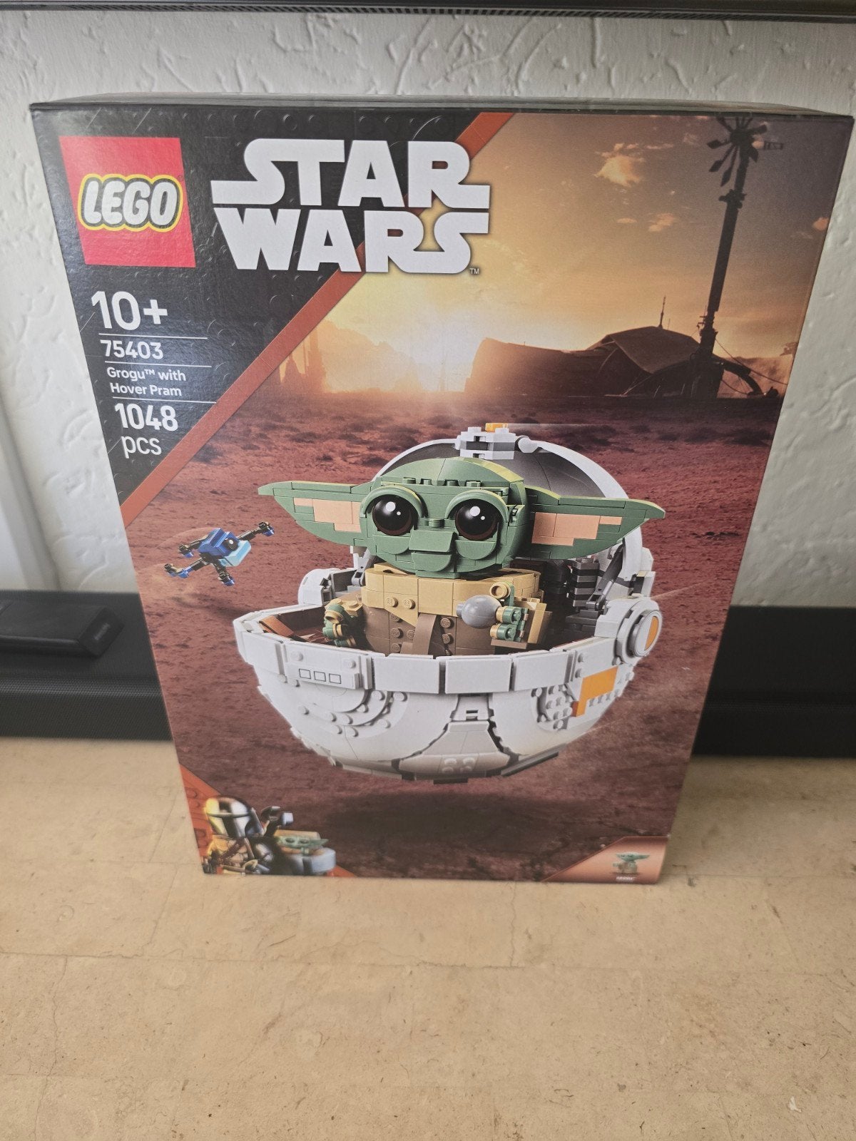 GESEALDE LEGO Star Wars 75403 Grogu met Hover Pram - Nieuw!, Star Wars, Lego, Nieuw, Ophalen of Verzenden