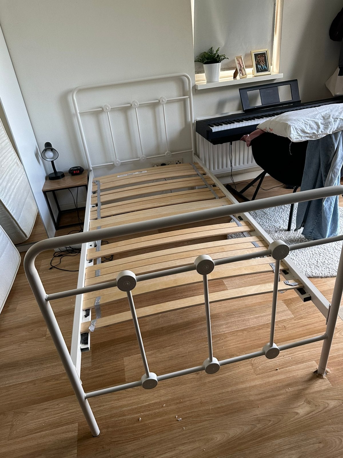 Een persoonsbed, Huis en Inrichting, Ophalen, Gebruikt, 90 cm, Eenpersoons