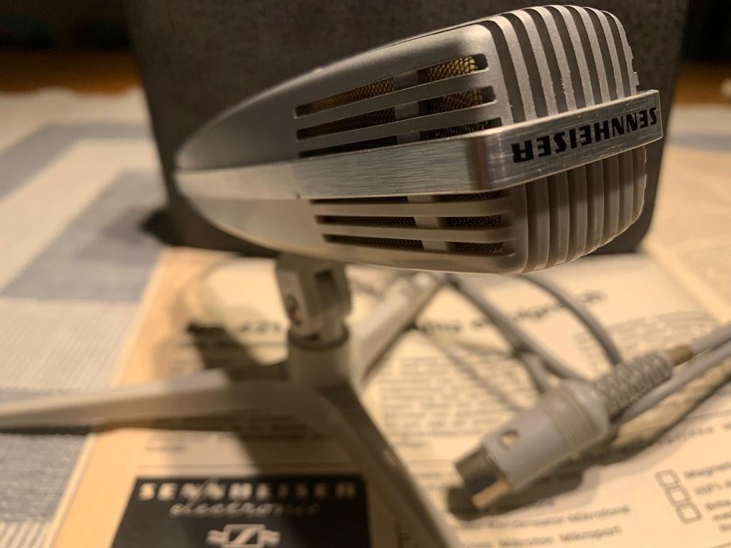 Sennheiser MD 411 HLM Dynamic Microphone, Muziek en Instrumenten, Microfoons, Ophalen of Verzenden, Zo goed als nieuw, Zangmicrofoon