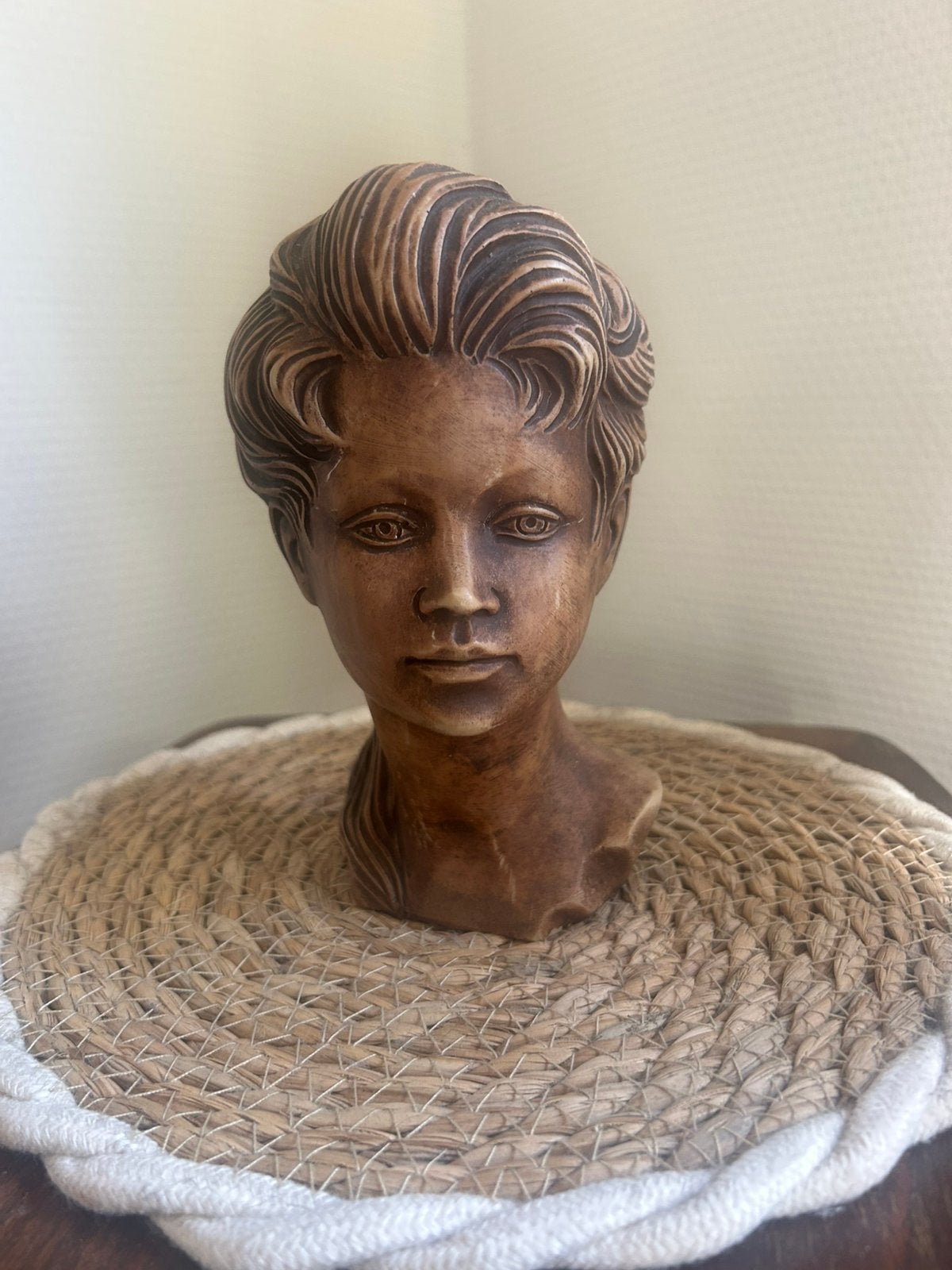 Prachtig Vintage Buste / Beeld van Anton Perree 17cm, Ophalen of Verzenden