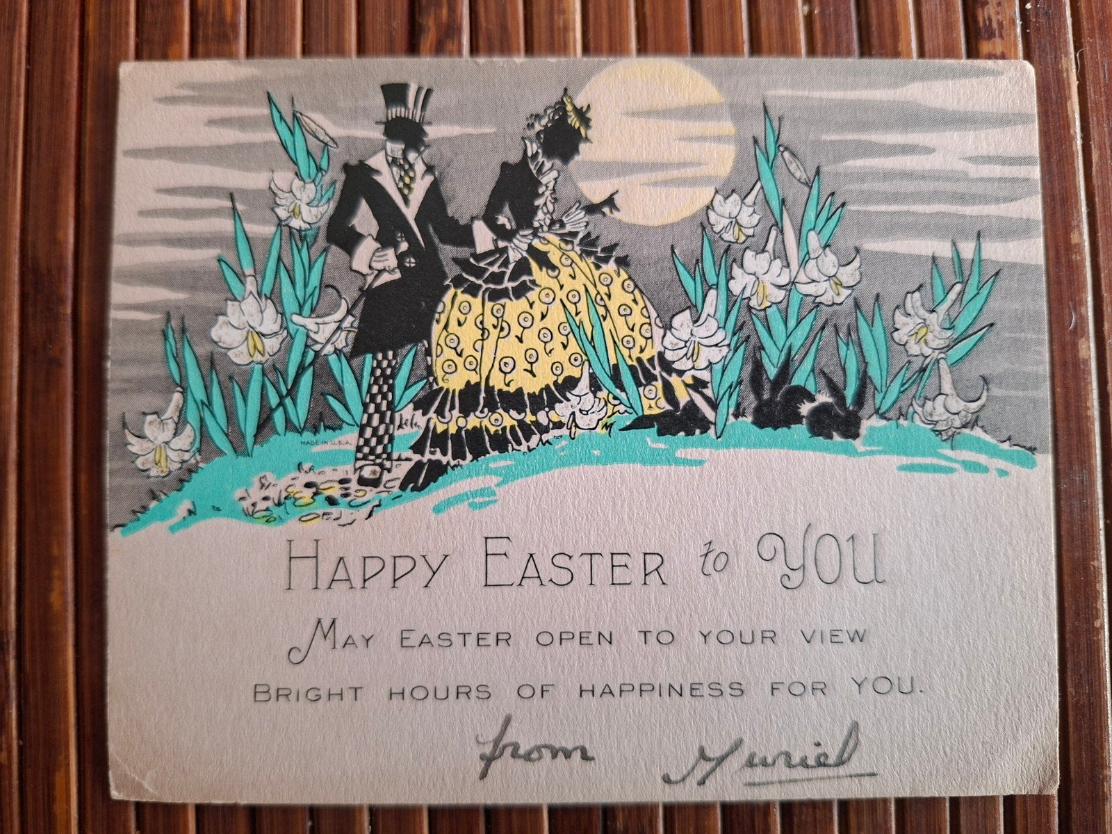 Happy Easter kaart, Ophalen of Verzenden