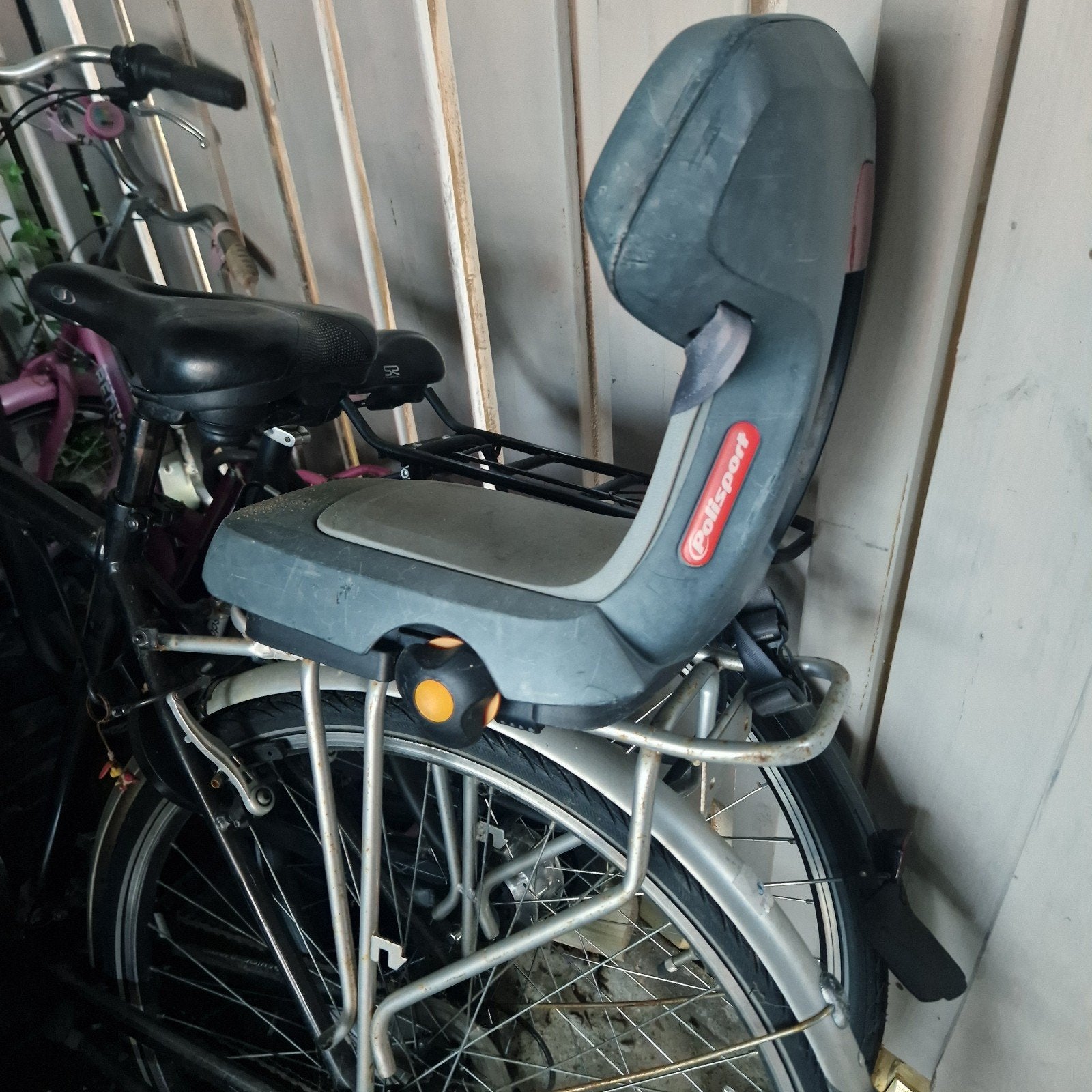 Fiets stoelen, Ophalen of Verzenden, Gebruikt, Voetsteuntjes
