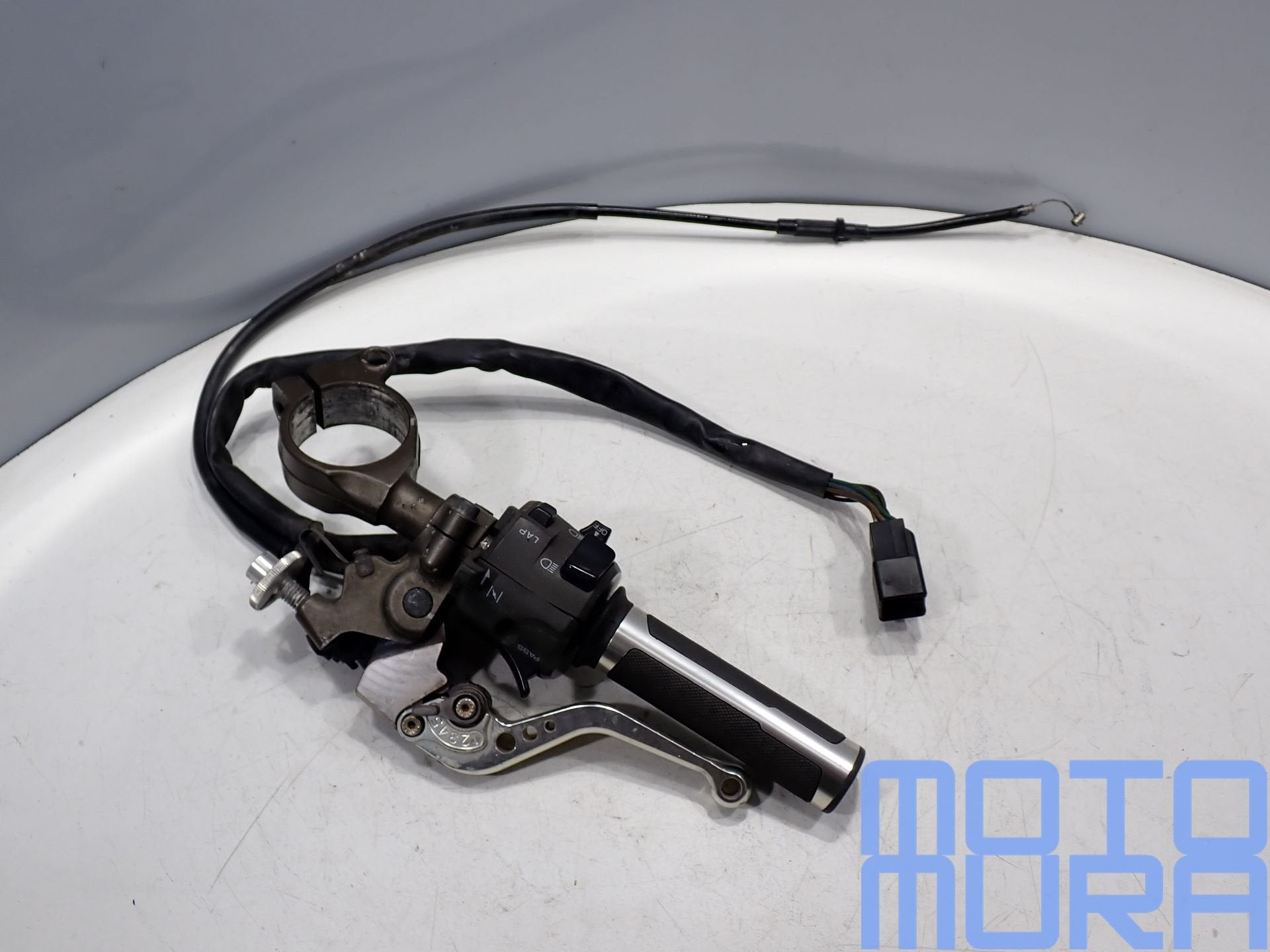 Kawasaki ZX6R 636 2003 - 2004 clipon links ZX-6R stuurhelft, Gebruikt, -, -, Ophalen of Verzenden