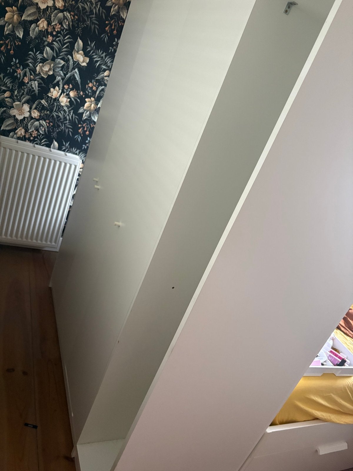 Ikea Kast met zelfgemaakt verlengstuk en hangruimte, Huis en Inrichting, Kasten | Kledingkasten, Ophalen, Met plank(en), Gebruikt