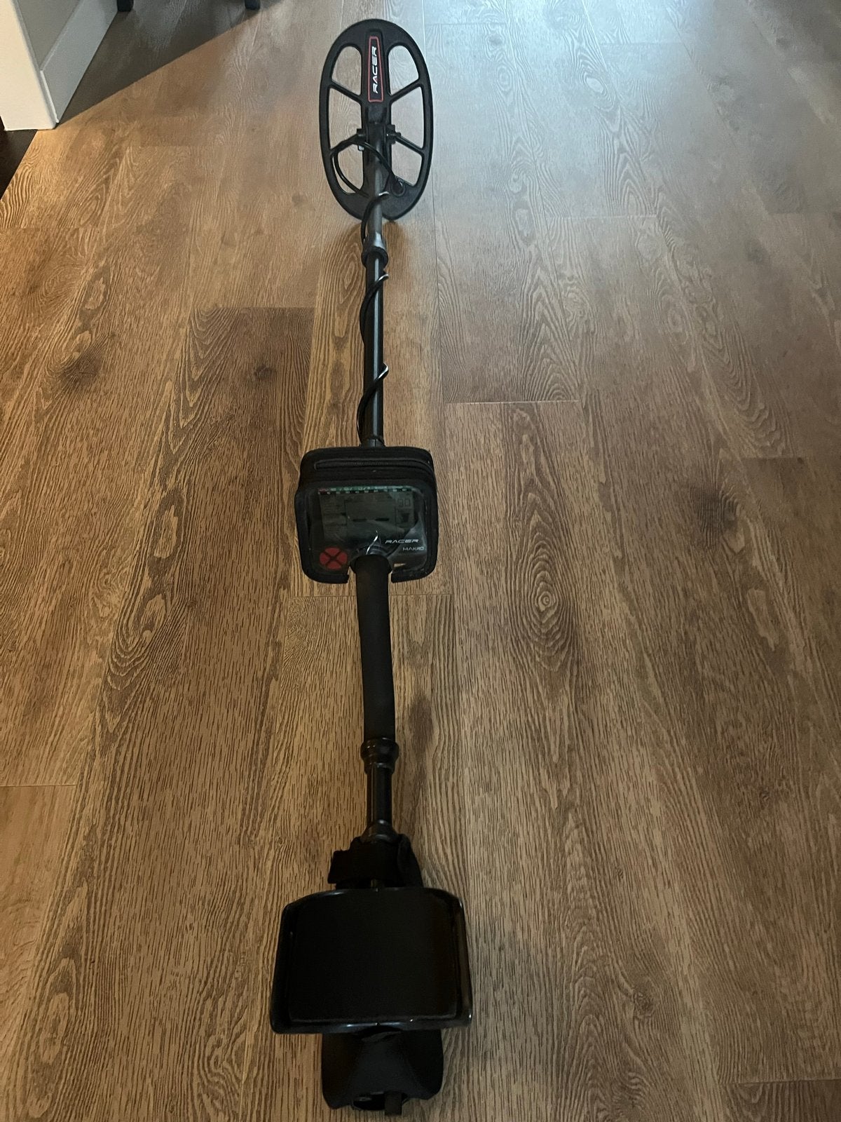 Makro Racer 2 Metaaldetector met Beschermhoes, Hobby en Vrije tijd, Metaaldetectors, Ophalen of Verzenden, Gebruikt, Overige merken