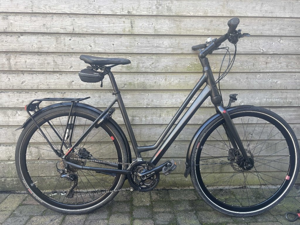 Koga F3 serie volledig XT maat 53 disk, Ophalen, 28 inch, 53 tot 56 cm, Zo goed als nieuw