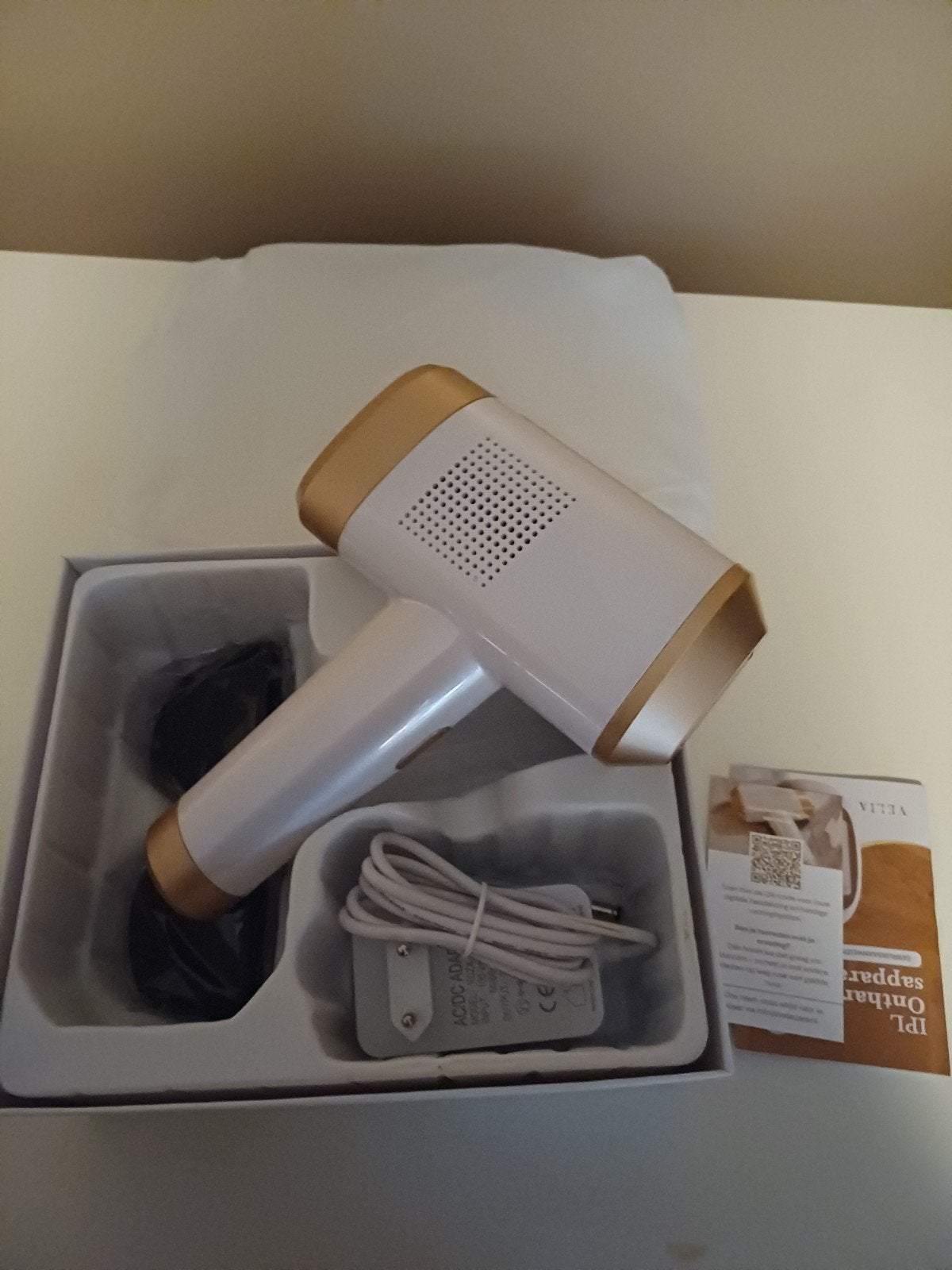 Velia IPL Laser Ontharingsapparaat - Nieuw in doos, Ophalen of Verzenden, Nieuw, Scheren en Epileren