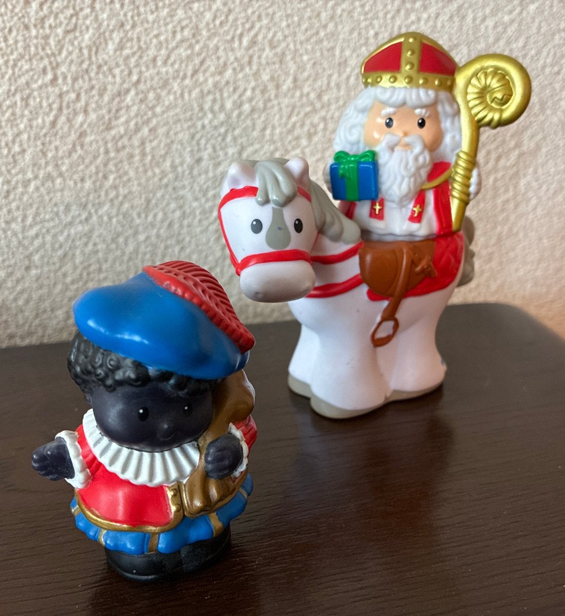 Little people sinterklaas en zwarte piet, Kinderen en Baby's, Ophalen of Verzenden, Speelset