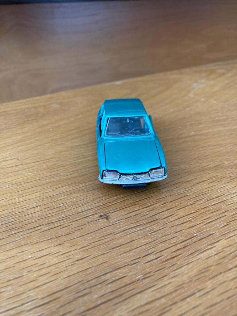 Vintage modelauto: norev Groene citroen GS, Overige merken, Gebruikt, Auto, 1:32 tot 1:50