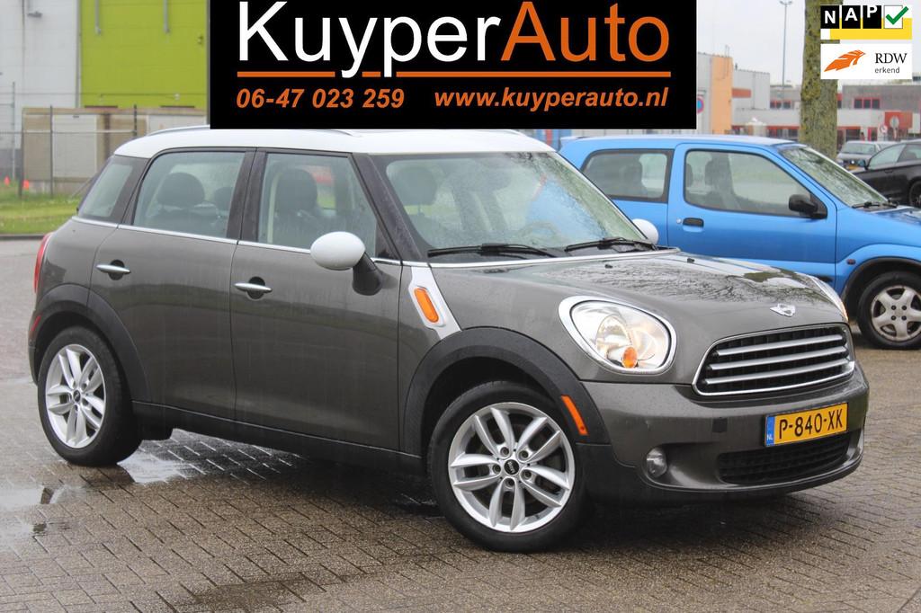 Mini Mini Countryman 1.6 Cooper ALL4 Chili, vol leder, pano,, Voorwielaandrijving, Euro 5, Gebruikt, 122 pk