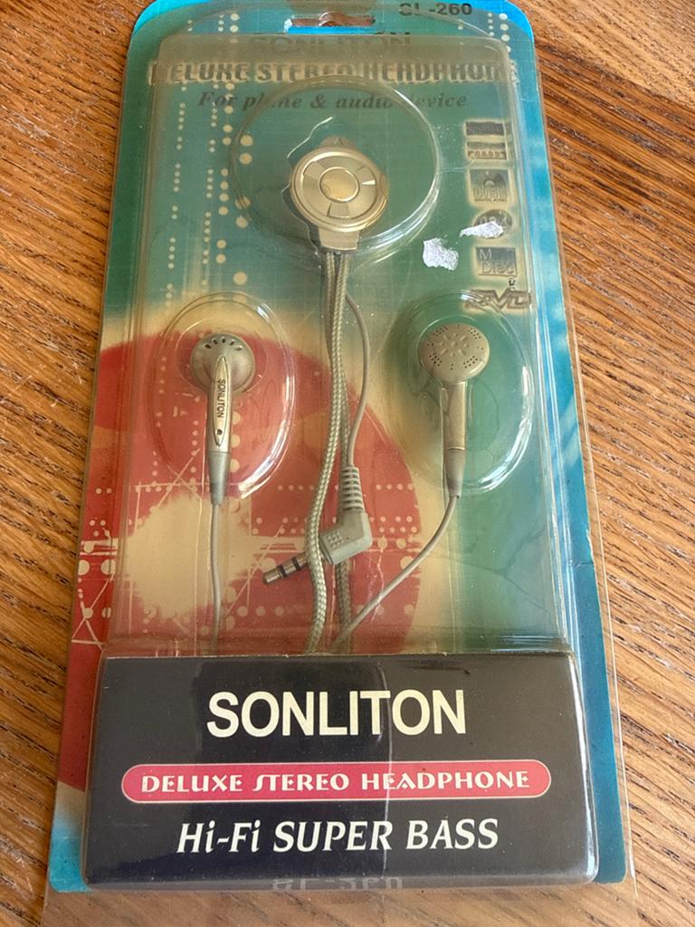 SONLITON SL-260 Deluxe Stereo Hoofdtelefoon - Nieuw, Ophalen of Verzenden, Nieuw, Overige merken