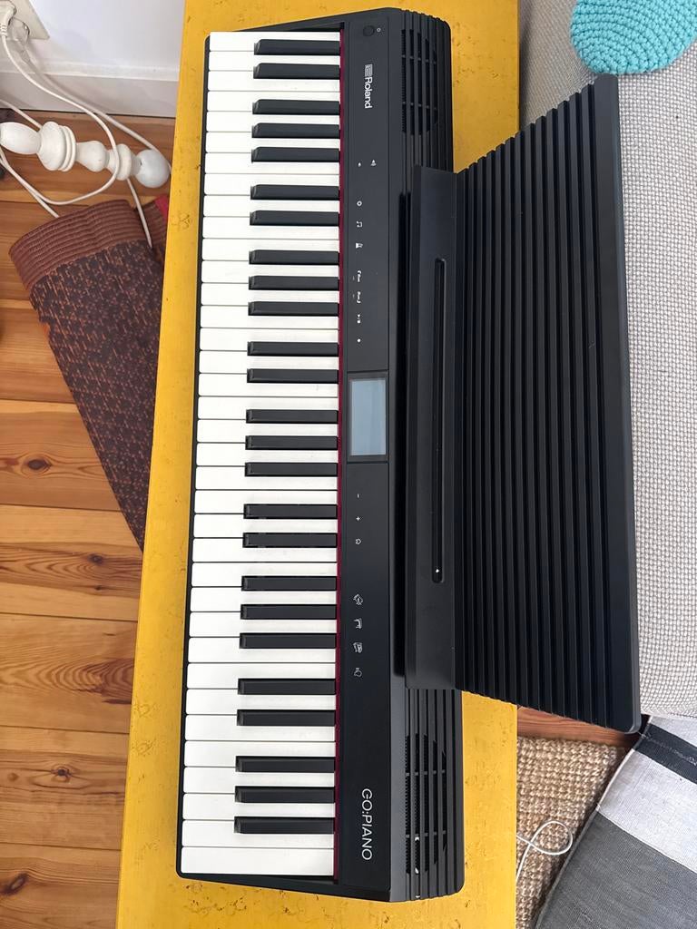 Roland Go:Piano GO-61P Elektrische Piano - nieuw, Muziek en Instrumenten, Piano's, Zwart, Digitaal, Ophalen of Verzenden, Zo goed als nieuw