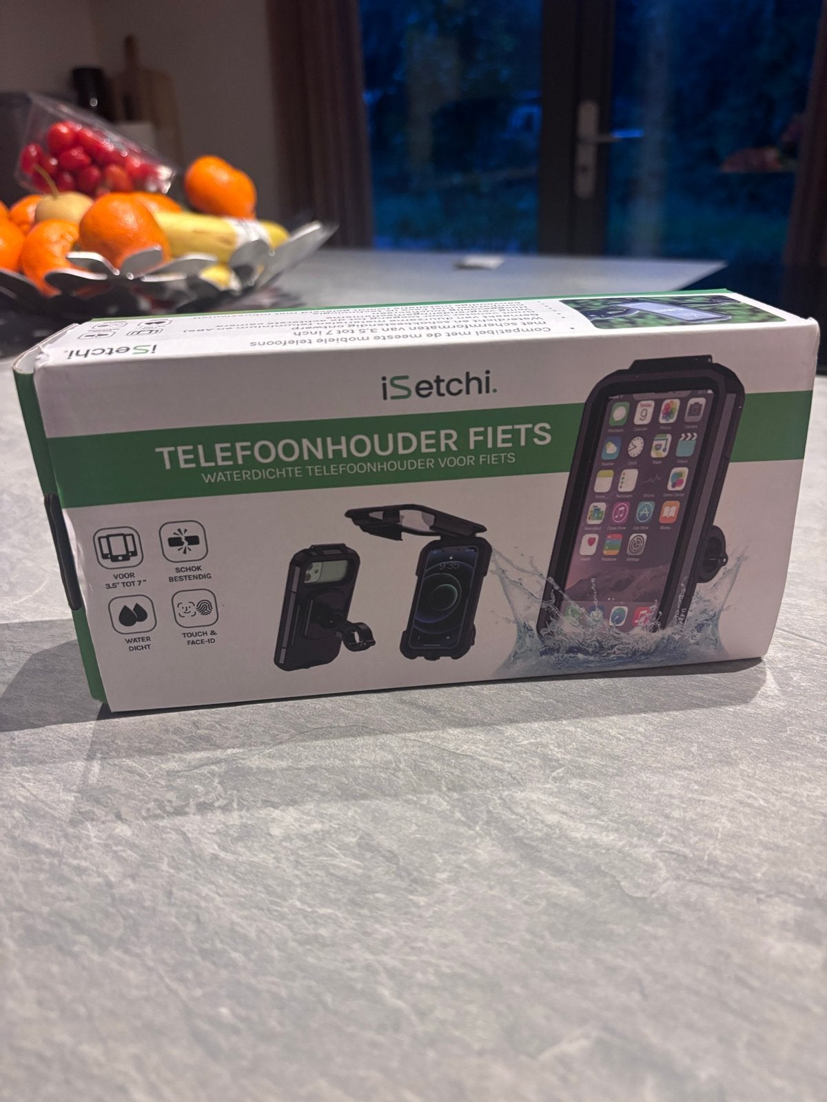 iSetchi Telefoonhouder Fiets - Waterdicht & Schokbestendig, Telecommunicatie, Ophalen of Verzenden, Nieuw, Fiets