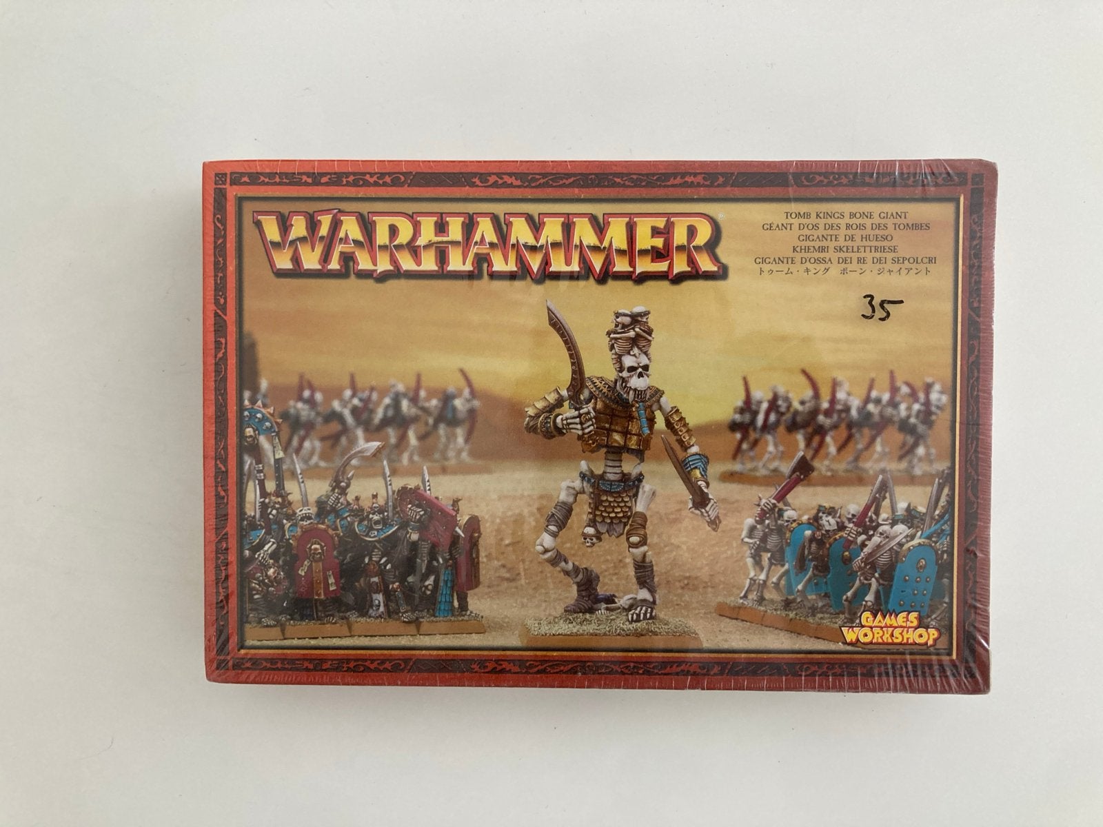 Warhammer Tomb Kings Bone Giant - Metal, Hobby en Vrije tijd, Wargaming, Ophalen of Verzenden, Nieuw, Warhammer, Figuurtje(s)
