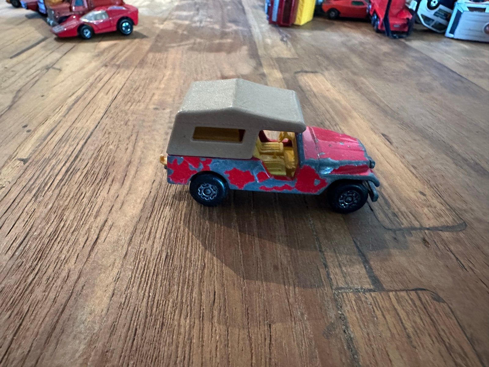Vintage Matchbox Jeep, Ophalen of Verzenden