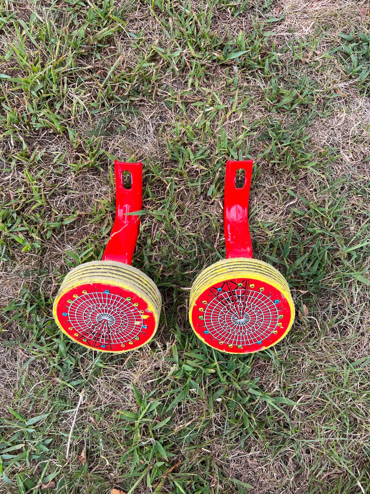 Zijwieltjes kleine fiets, Ophalen, Gebruikt