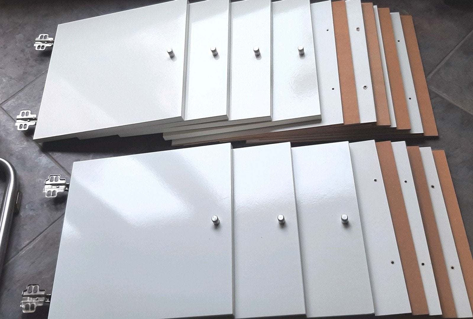 7 deurtjes hoogglans voor ikea Kallax Vakkenkast, Ophalen