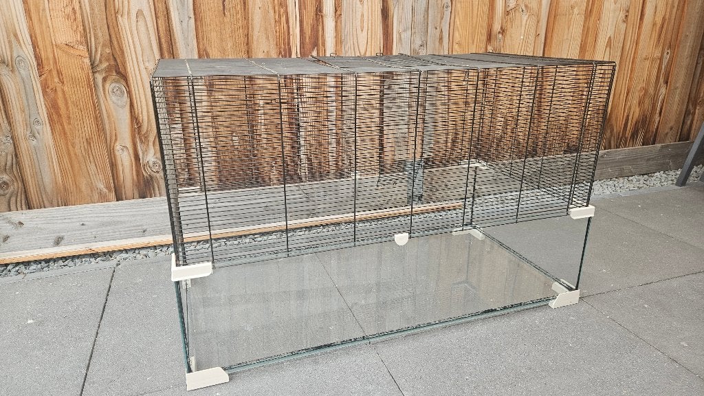 Ferplast knaagdierkooi Karat 100, Ophalen, Gebruikt, 60 tot 90 cm, Hok
