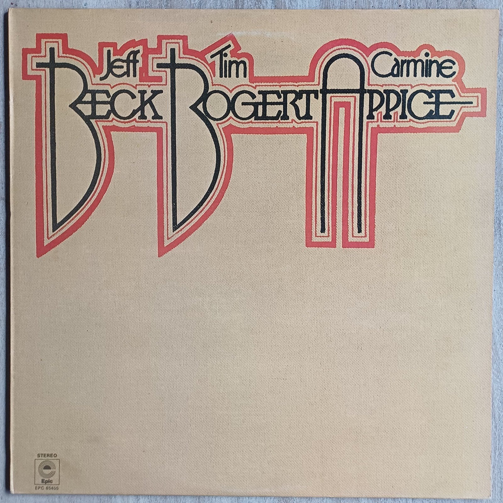 Jeff Beck LP - Beck, Bogert & Appice, Ophalen of Verzenden, Gebruikt, 12 inch, Poprock