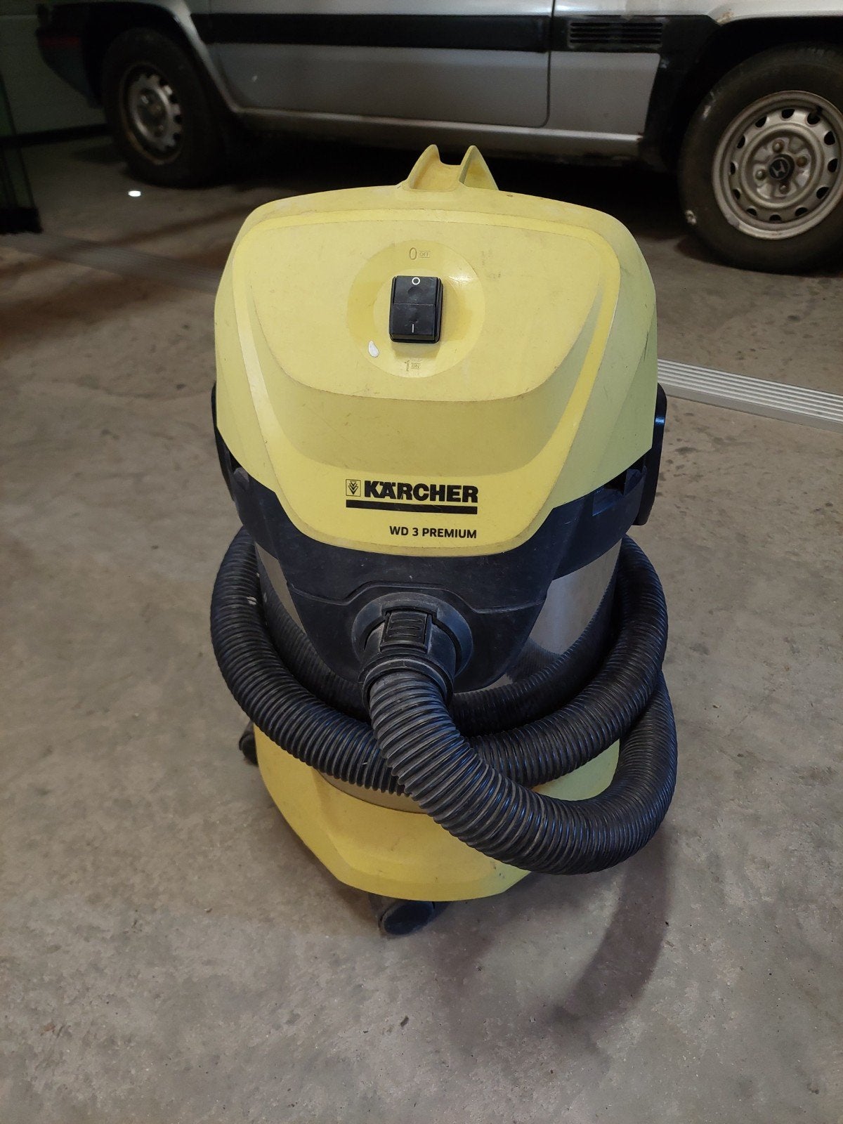 karcher WD3 premium bouwstofzuiger, Doe-het-zelf en Verbouw, Reinigingsmachines, Ophalen, Gebruikt