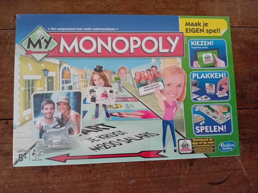 Nieuw Monopoly, nog in folie, Drie of vier spelers, Ophalen of Verzenden, Nieuw, Hasbro Gaming