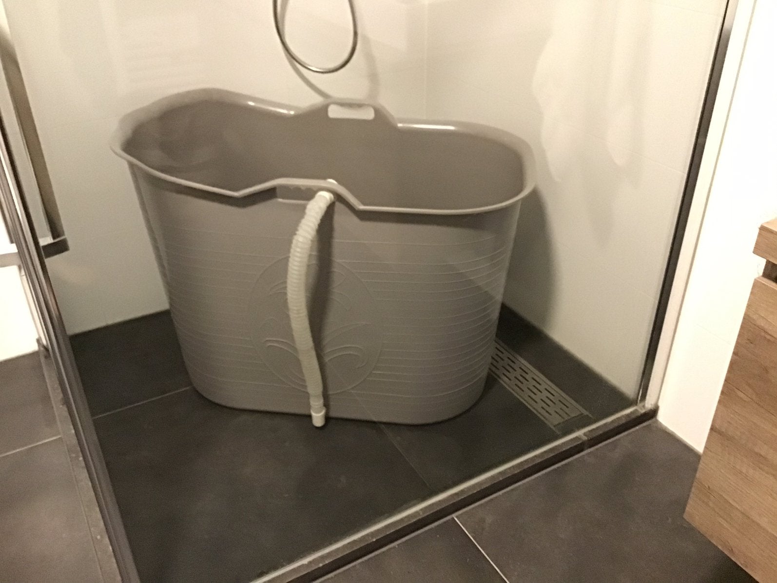 Bath Bucket zitbad voor huis en tuin, Ophalen, Overige typen, 50 tot 100 cm, Zo goed als nieuw