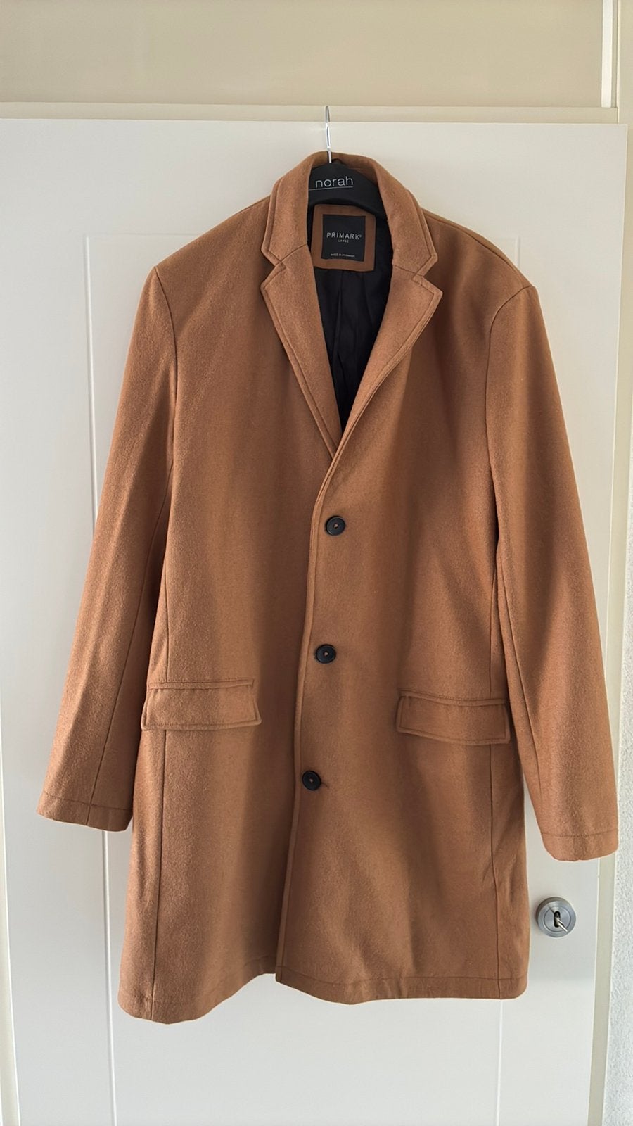 Mantel/jas van Primark, Ophalen of Verzenden, Zo goed als nieuw, Bruin